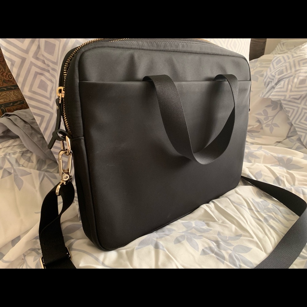 Kate Spade black laptop bag